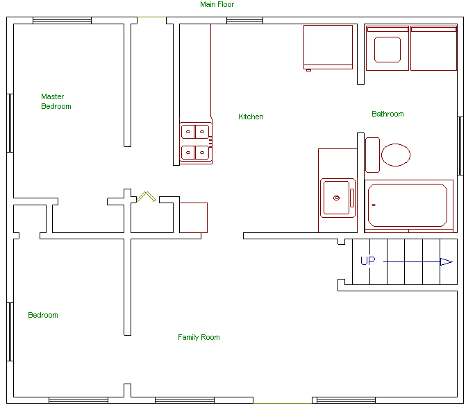 Main floor plan